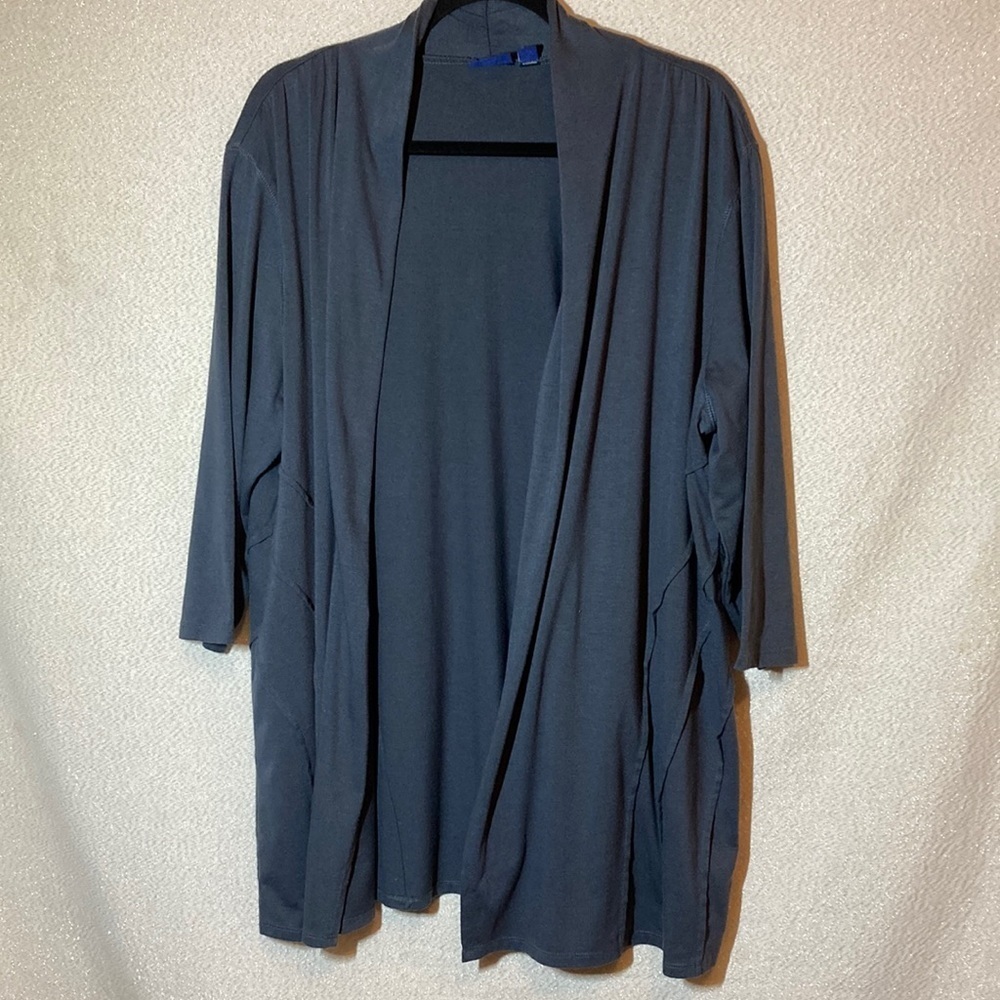 Great Northwest Indigo Cardigan Gray Size 2X